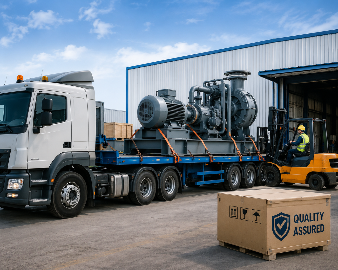 Quality-assured industrial equipment UAE